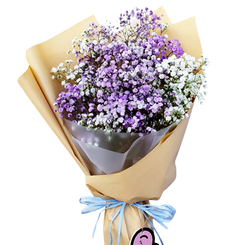 "Тайный поклонник". Букет гипсофил