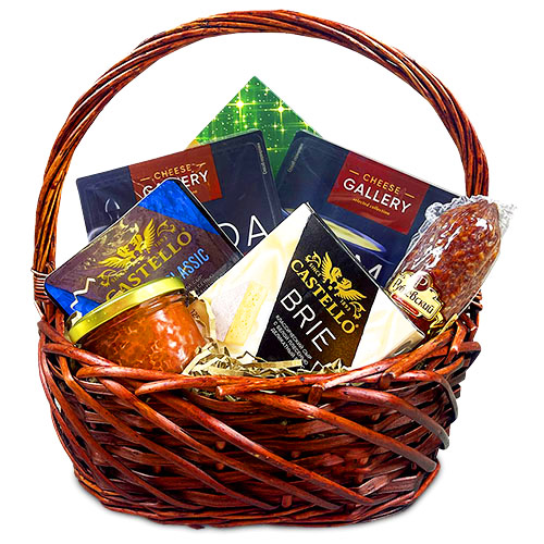 "Уютный вечер". Корзина подарочная