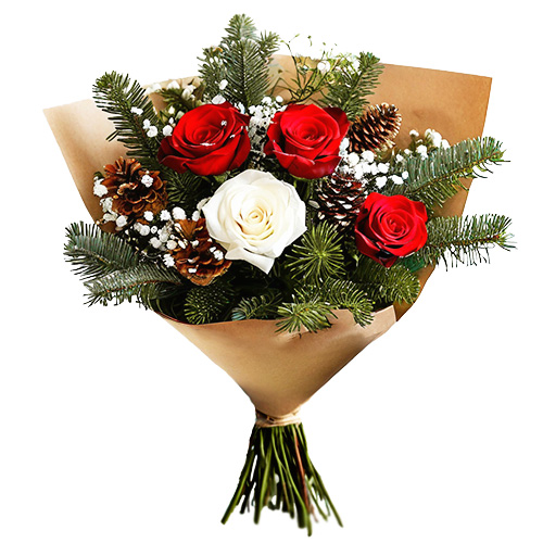 "Еловая симфония". Букет зимний