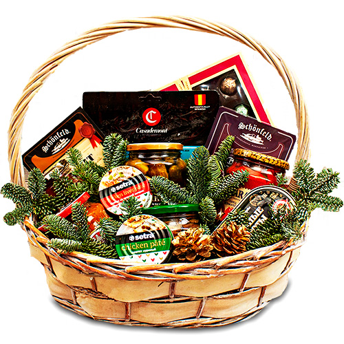 "Гостинец". Корзина подарочная