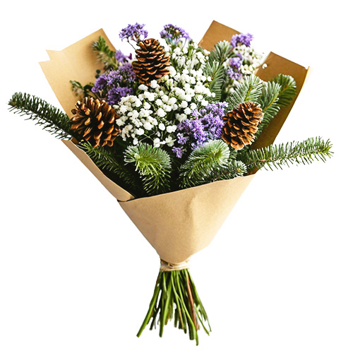 "Лесная фея". Букет зимний