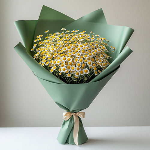 "Нежность лета". Букет ромашек
