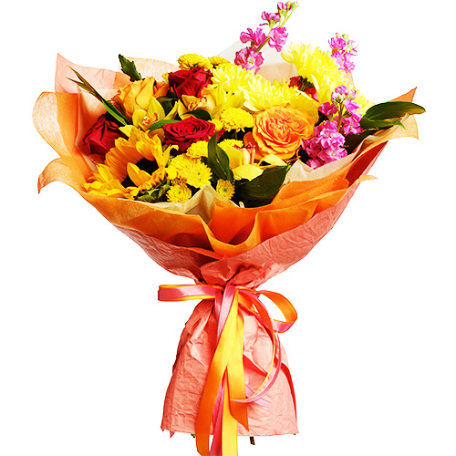 "Осенний карнавал". Букет сборный