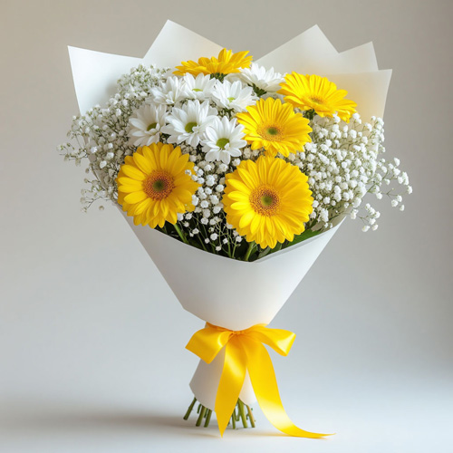 "Нежность утра". Букет сборный