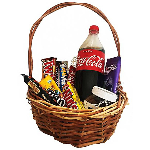 "Сладкий восторг". Подарочная корзина