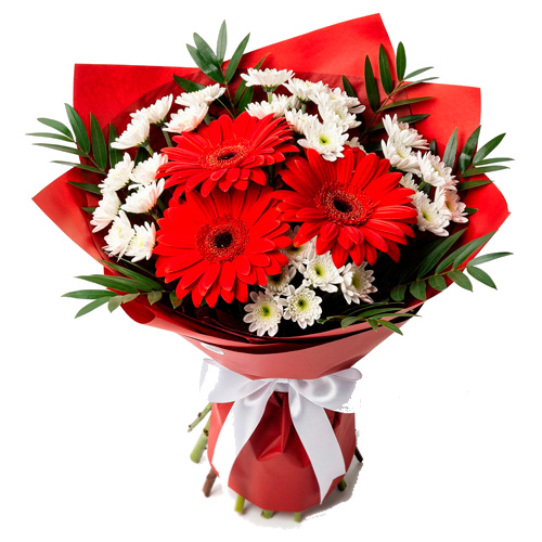 "Алый эликсир". Букет сборный